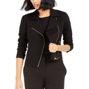 Bar Ill Black Women's Moto Jacket - New With Tag - Size Large - Reemoly